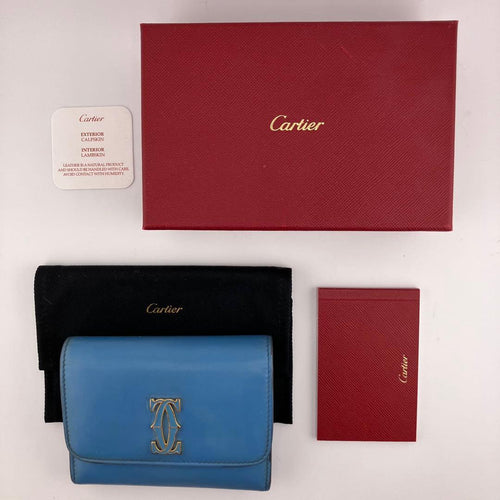 Cartier Bifold Wallets Double C De Mini Wallet