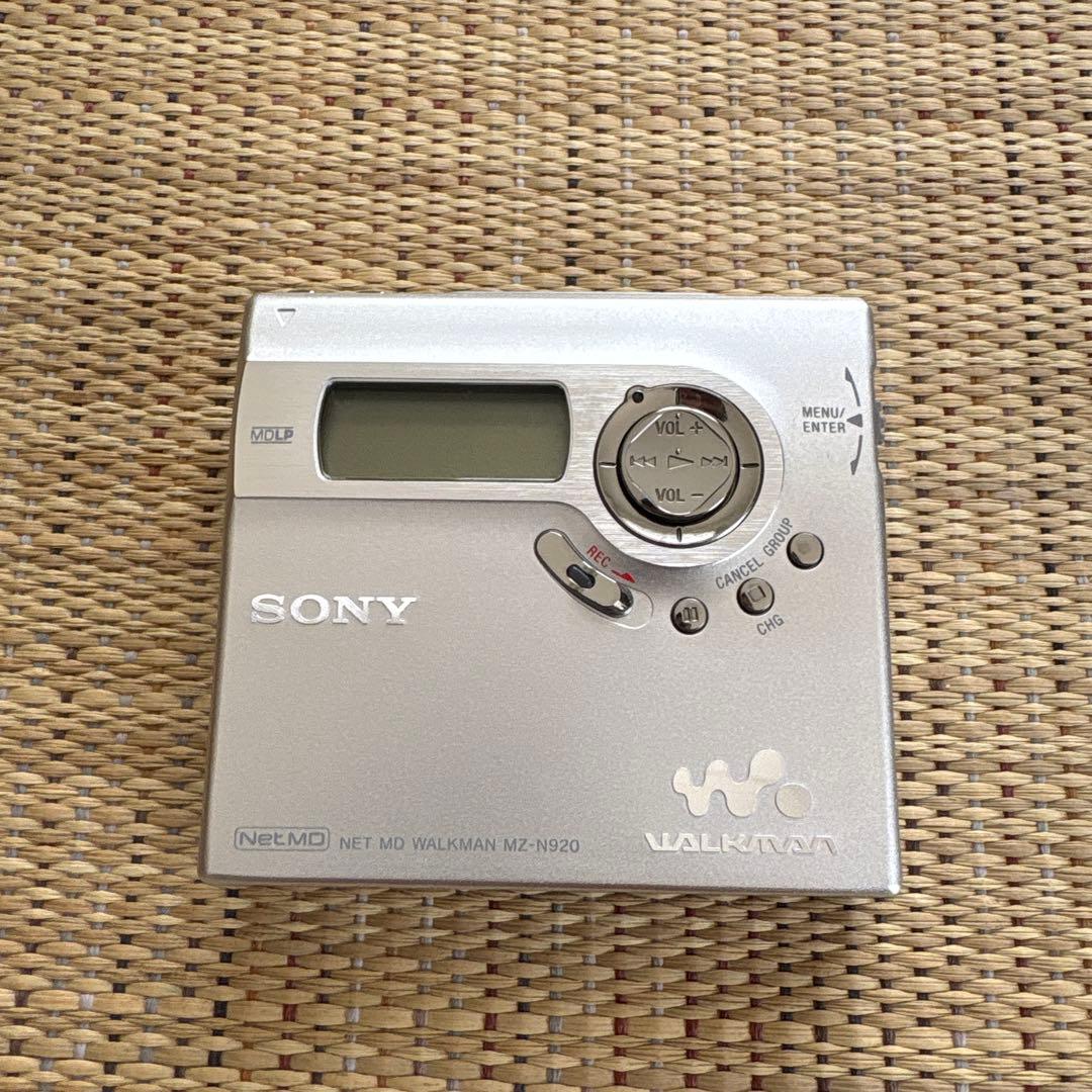 Sony Portable Md Player Walkman Mz-N920