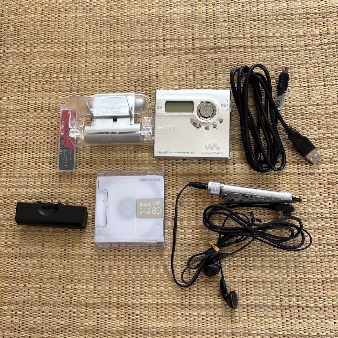 Sony Portable Md Player Walkman Mz-N920