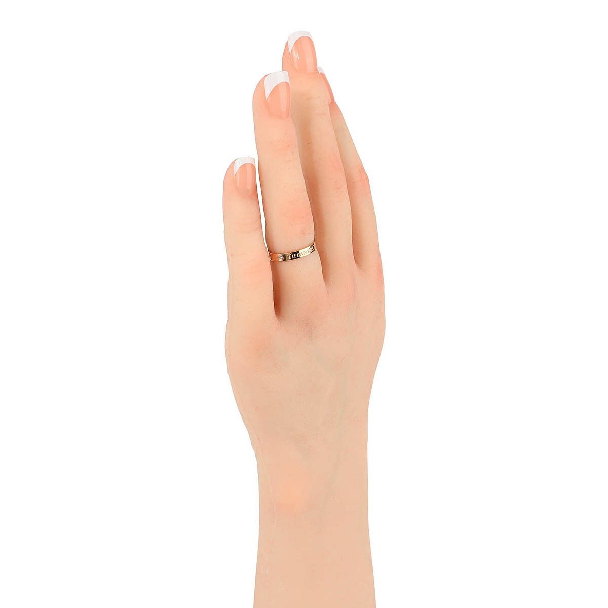 Tiffany Ring Tiffany&Co. T&Co. K18Pg 9 Ok
