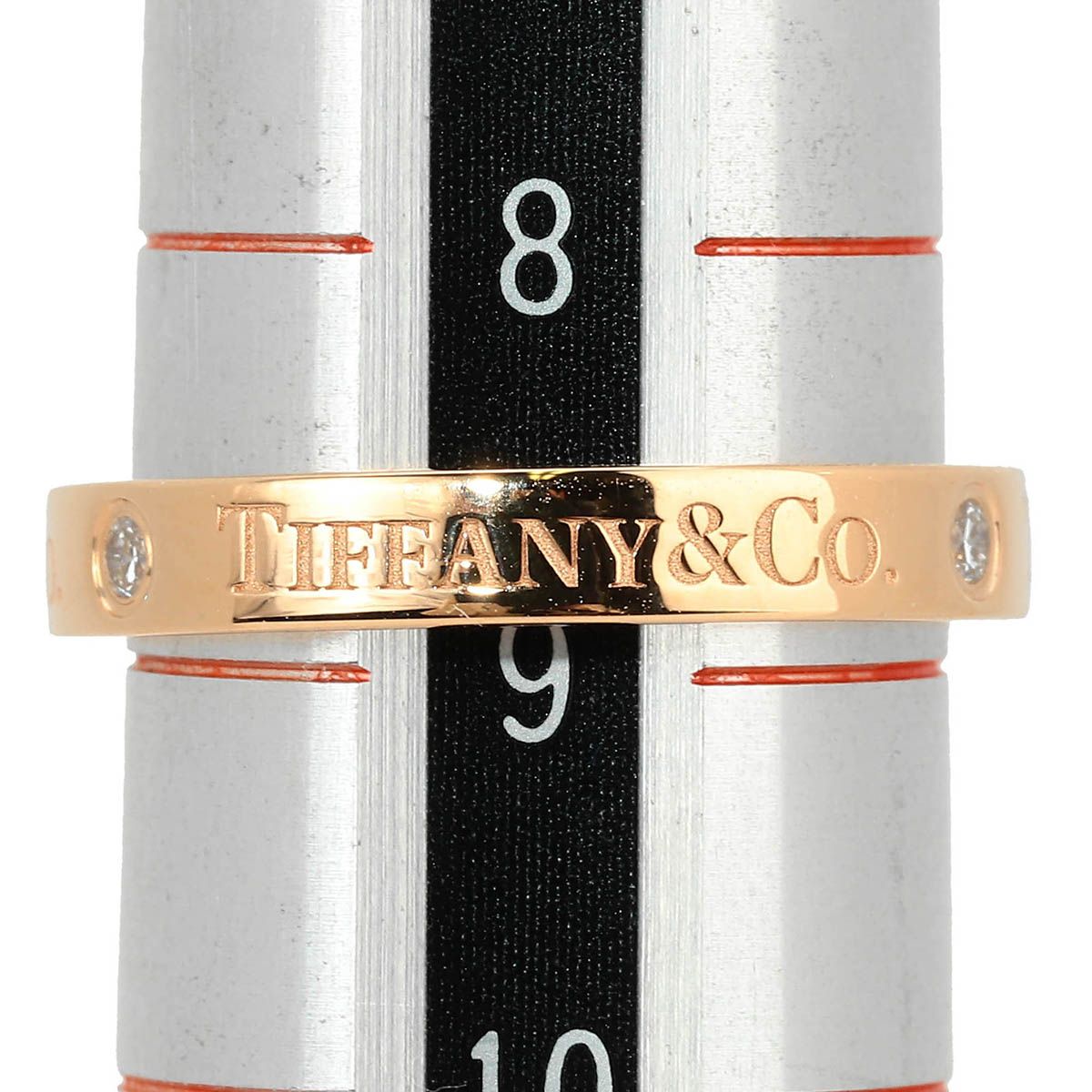 Tiffany Ring Tiffany&Co. T&Co. K18Pg 9 Ok