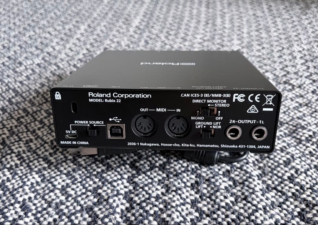 Audio Interfaces Roland Rubix22