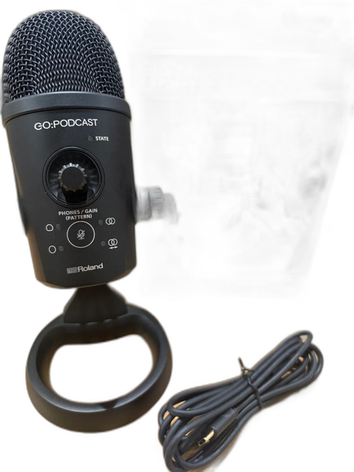 Roland Condenser Microphone Go:Podcast
