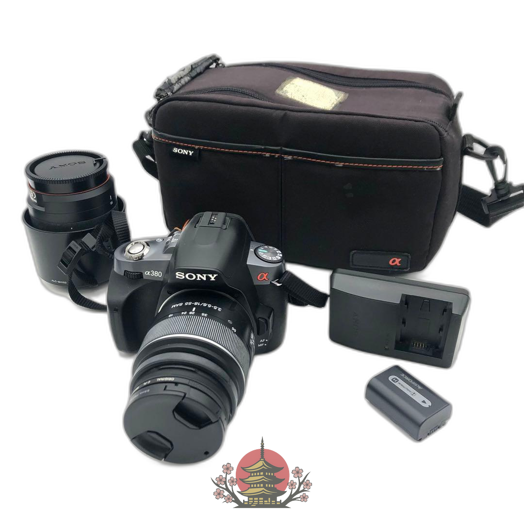 Sony Digital Slr R 380 18-55 55-200
