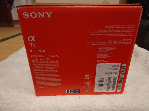 Sony Mirrorless Interchangeable Lips 7 Ii Ilce-7M2K