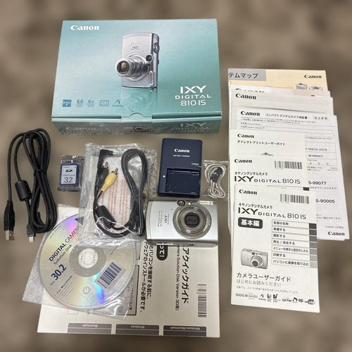 Compact Digital Camera Esv57 Canon Ixy Digital810Is