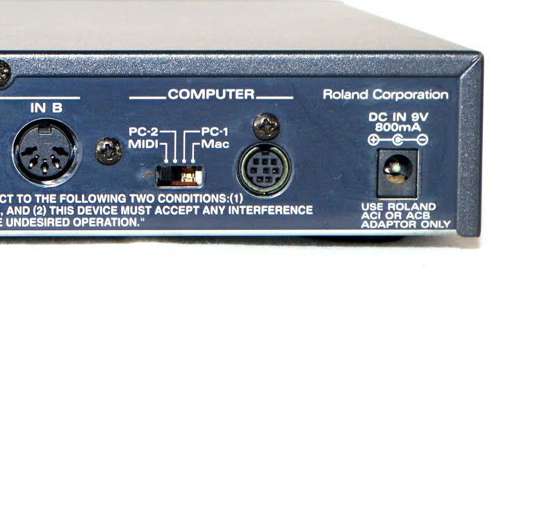 Roland Hardware Sound Source Midi Sc-88Vl Soundcanvas Dtm Daw