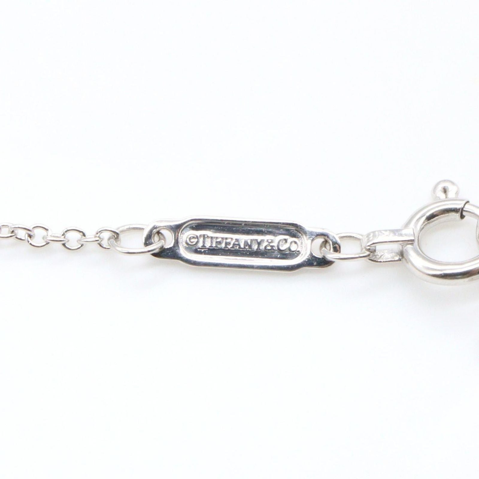Tiffany Necklace Co T 41.5/46.5Cm Used A