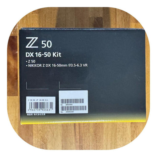 Mirrorless Interchangeable Lips Nikon Z 50 Dx 16-50 Kit