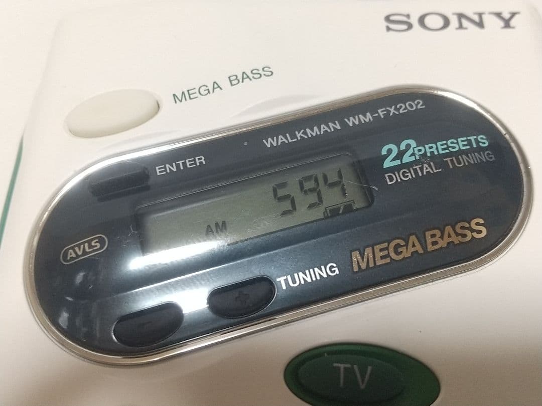 Cassette Player Sony Wm-Fx202 Walkman