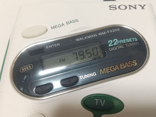 Cassette Player Sony Wm-Fx202 Walkman