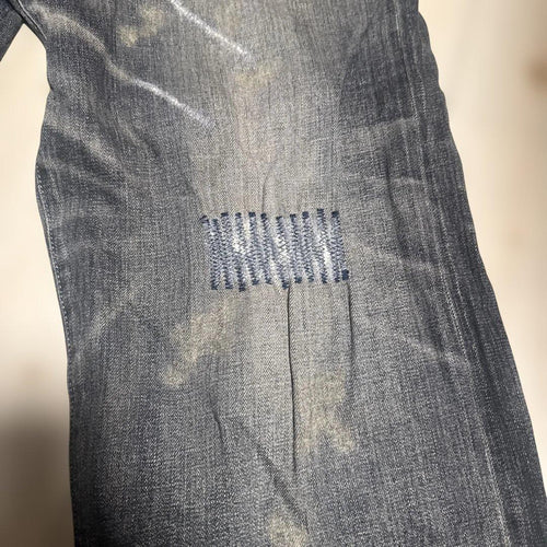 Neighborhood Straight Jeans Savage Denim Dp Wide Pants