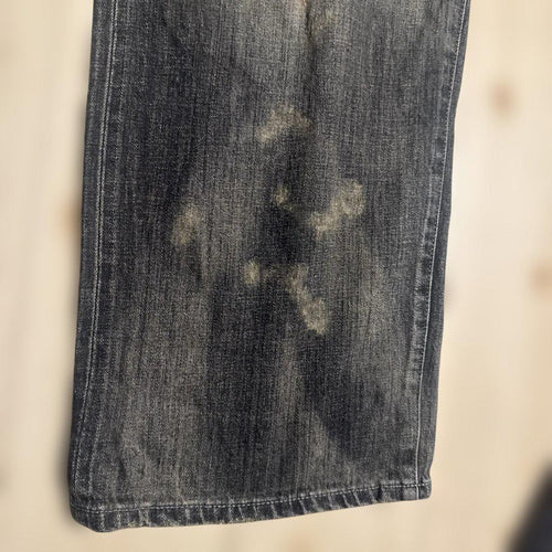 Neighborhood Straight Jeans Savage Denim Dp Wide Pants