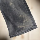 Neighborhood Straight Jeans Savage Denim Dp Wide Pants