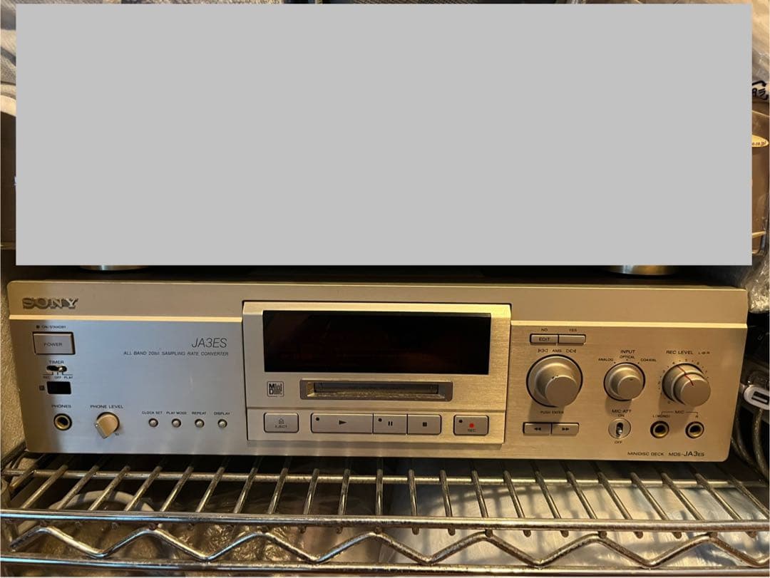 Sony Cd Md Cassette Deck Mds-Ja3Es