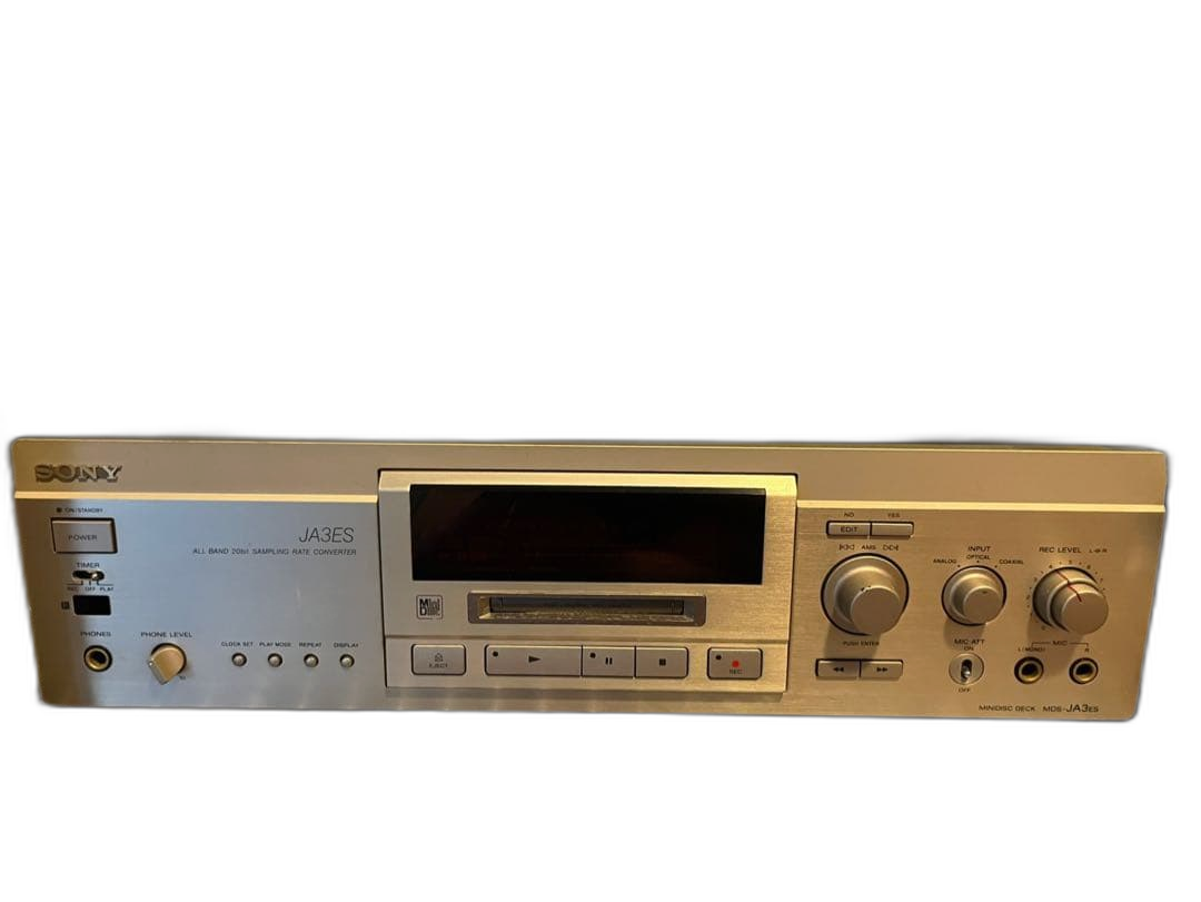 Sony Cd Md Cassette Deck Mds-Ja3Es