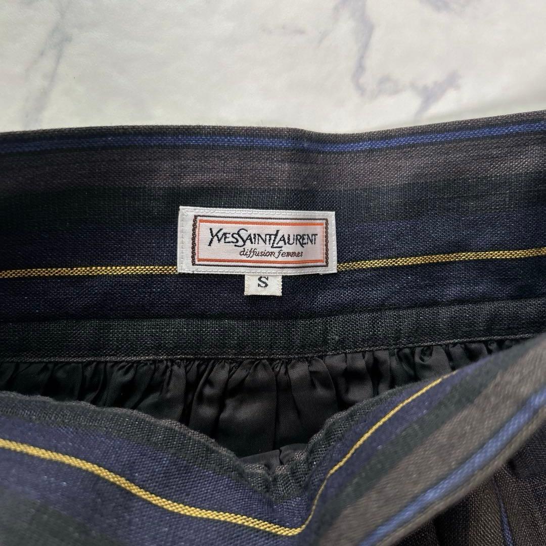 Yves Saint Laurent Flare Skirts 100% S 90S