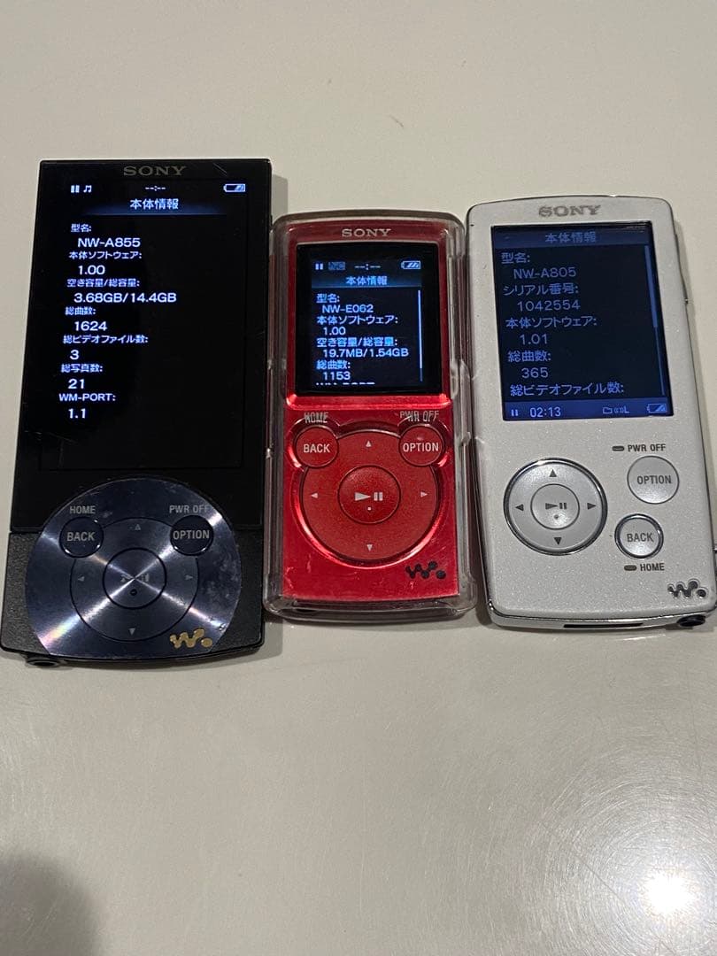 Digital Audio Players Sony Walkman