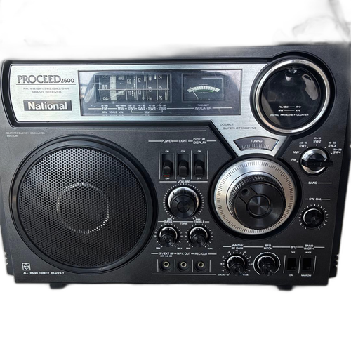Radio And Boombox National Proceed 2600