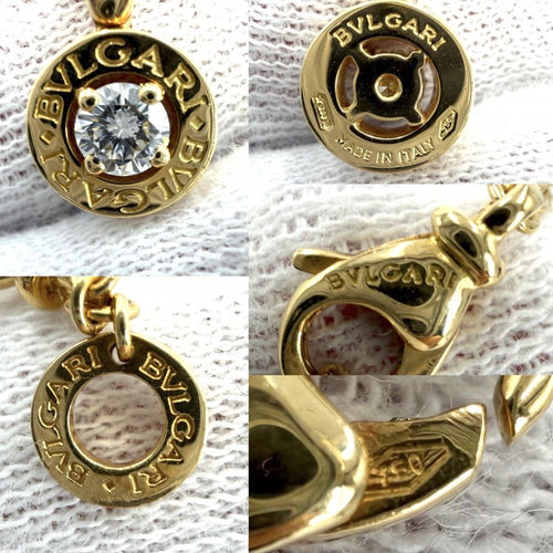 Bvlgari Necklace 1P 18 Yg Au750 K18 8.4G