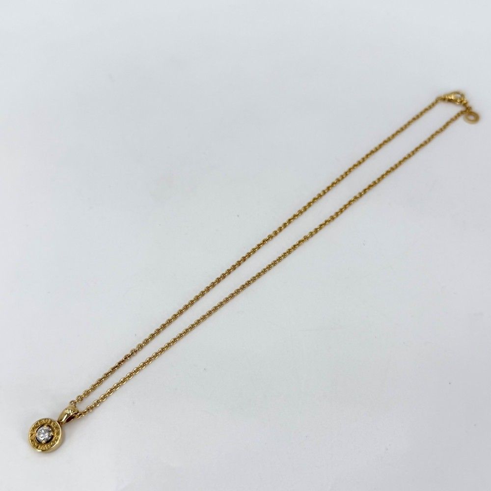 Bvlgari Necklace 1P 18 Yg Au750 K18 8.4G