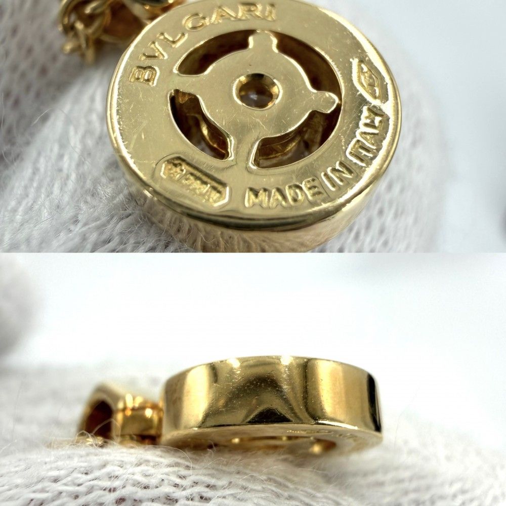 Bvlgari Necklace 1P 18 Yg Au750 K18 8.4G