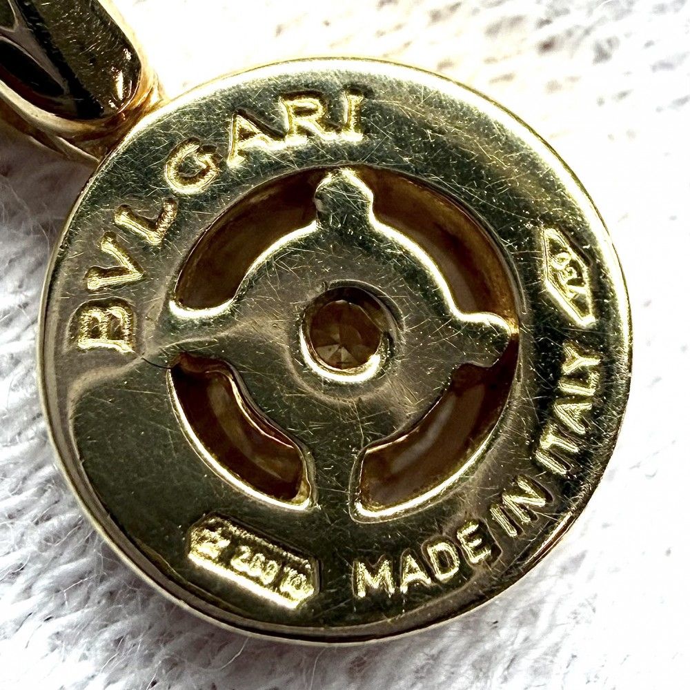 Bvlgari Necklace 1P 18 Yg Au750 K18 8.4G