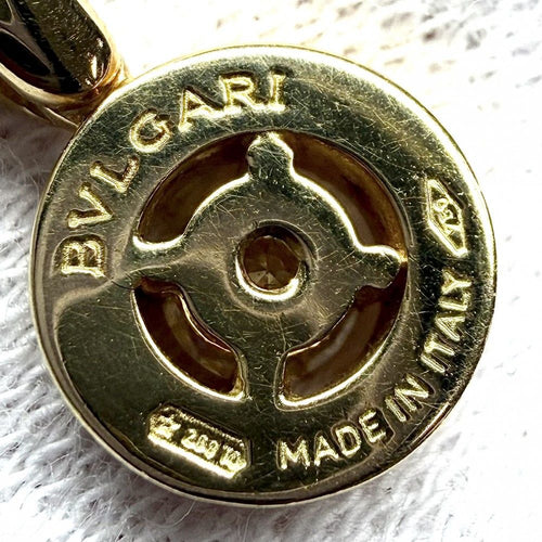 Bvlgari Necklace 1P 18 Yg Au750 K18 8.4G