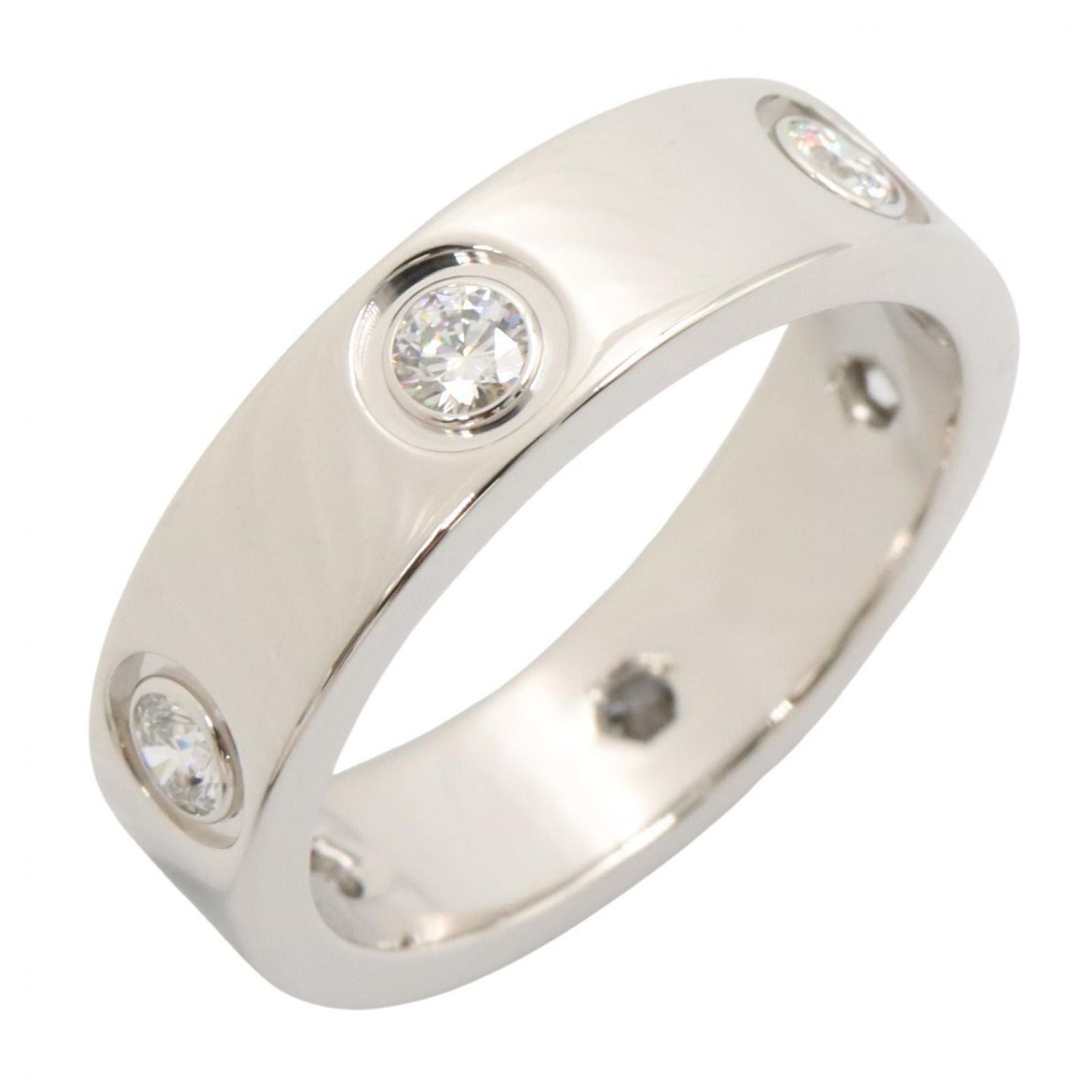 Cartier Ring 6Pd B4032500 K18Wg Used A