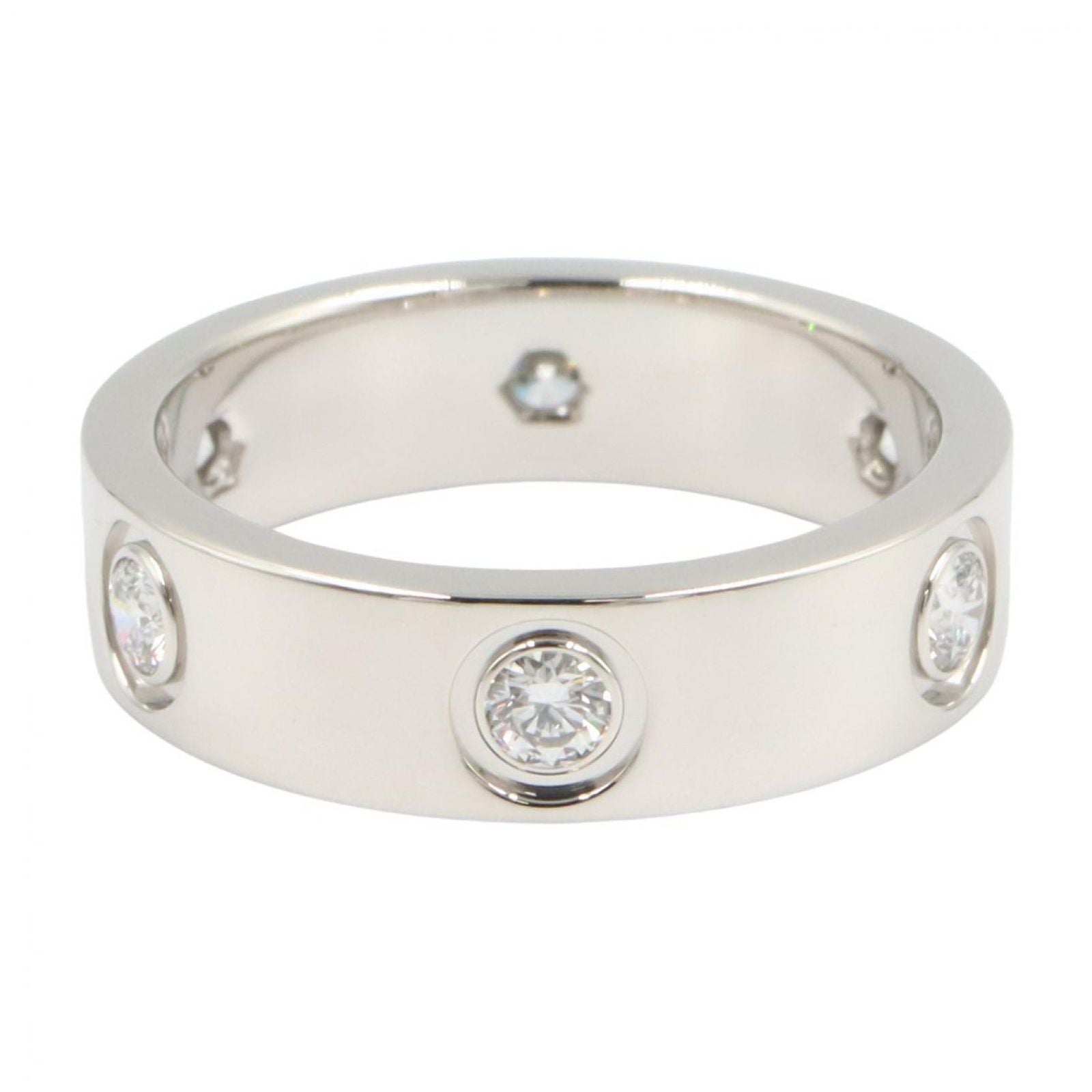 Cartier Ring 6Pd B4032500 K18Wg Used A