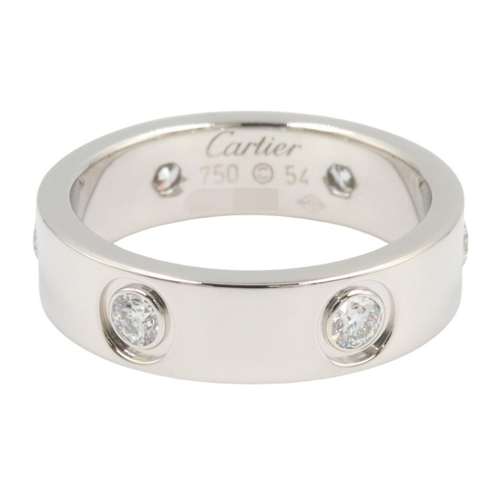 Cartier Ring 6Pd B4032500 K18Wg Used A