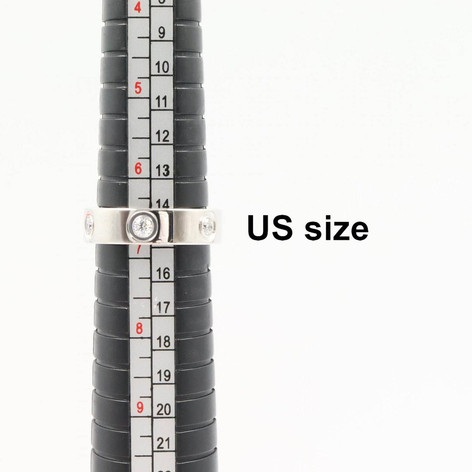 Cartier Ring 6Pd B4032500 K18Wg Used A