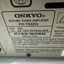 Onkyo Cd, Md Cassette Decks Dvd/Md Fr-7Gxdv