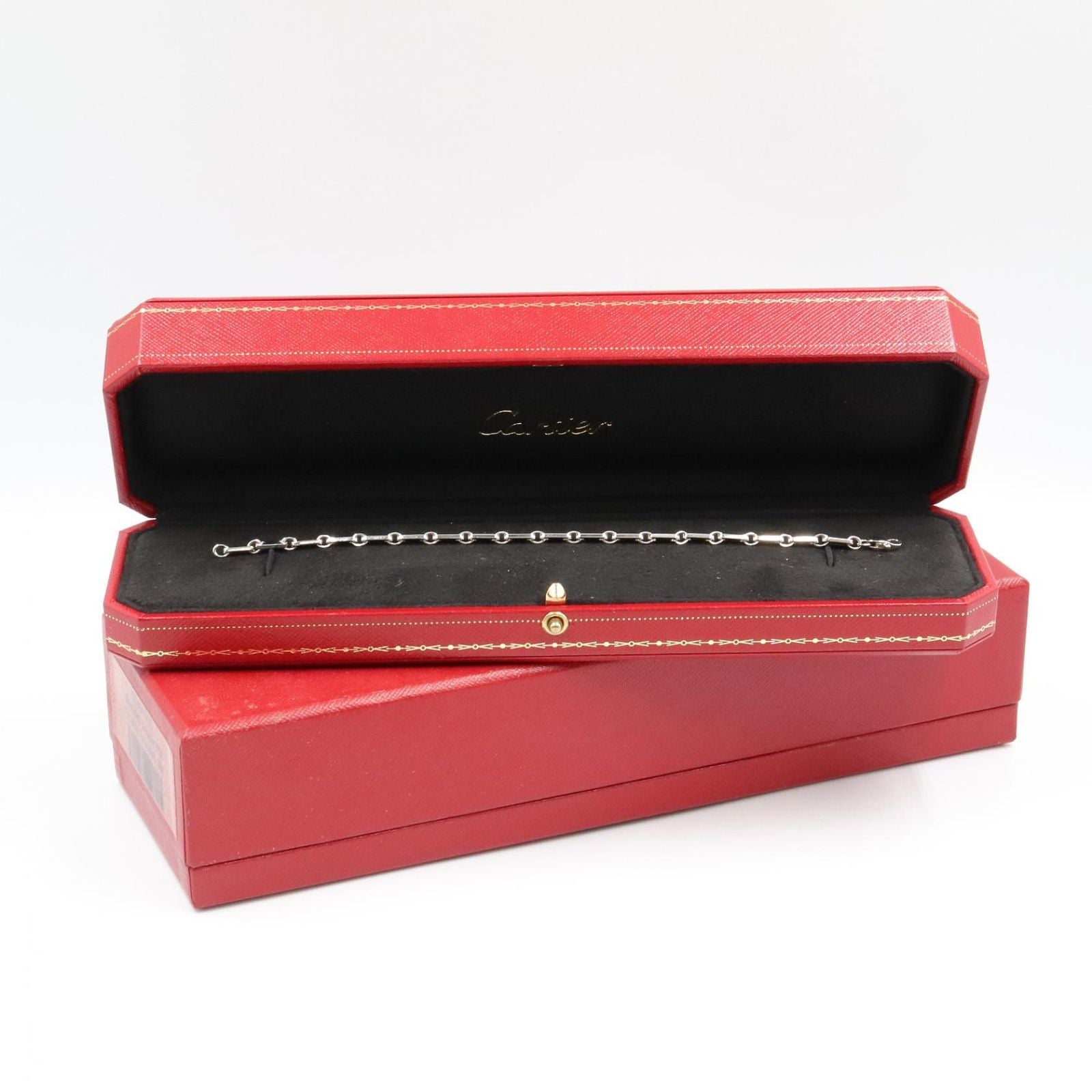 Cartier Bracelet 17 K18Wg Used A