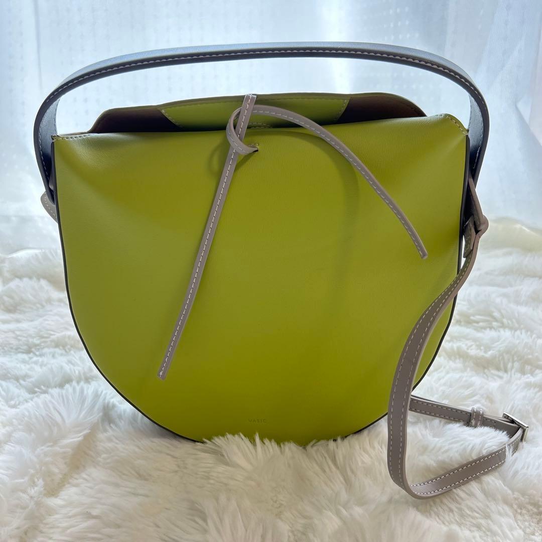 Vasic Shoulder Bag Gate Mini Lime Green