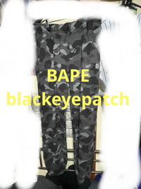 A Bathing Ape Jogger Pants Sweatpants Bape Blackeyepatch Abathingape
