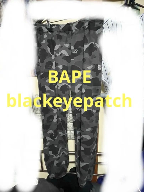 A Bathing Ape Jogger Pants Sweatpants Bape Blackeyepatch Abathingape