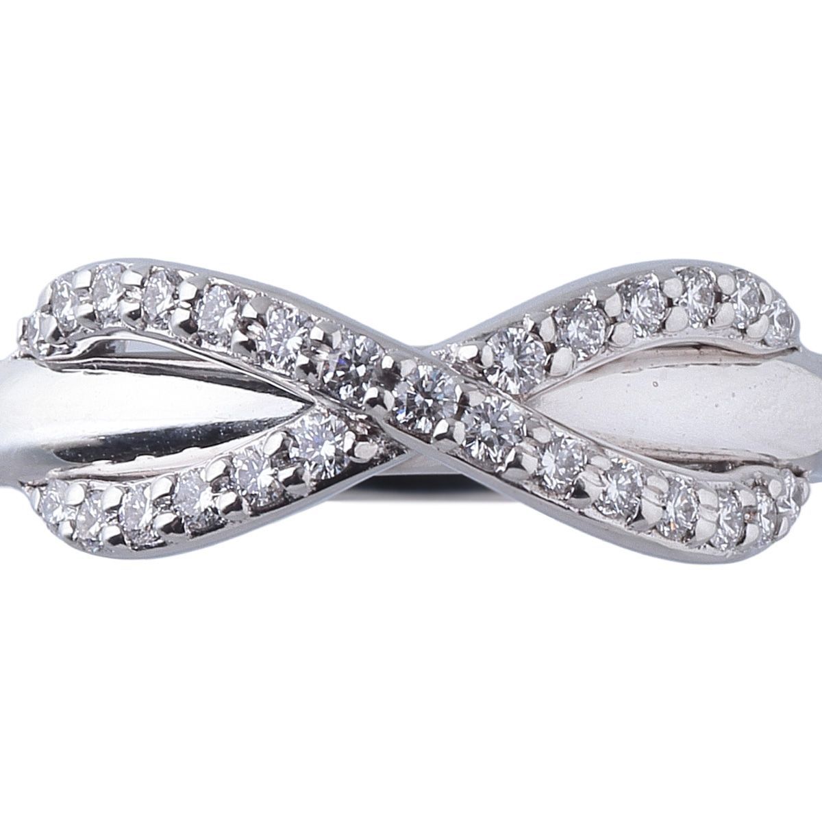 Tiffany Ring 9.5 Au750Wg 26006