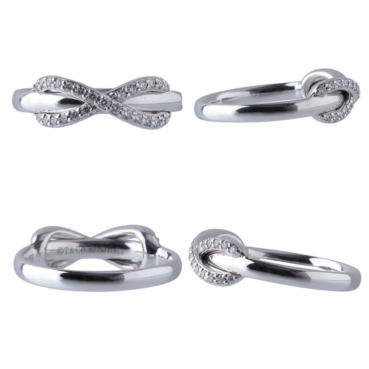 Tiffany Ring 9.5 Au750Wg 26006