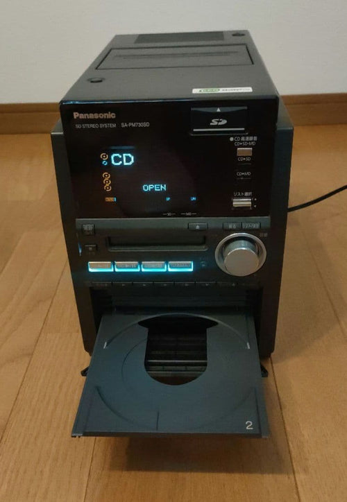 Panasonic Cd, Md Cassette Decks Sa-Pm730Sd