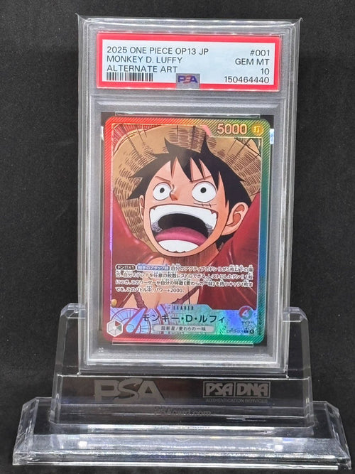 One -Piece Card Game D L-P Op13-001 Psa10