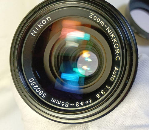 Nikon Zoom Lenses Nikkor.C Auto 3.5 F=43~86