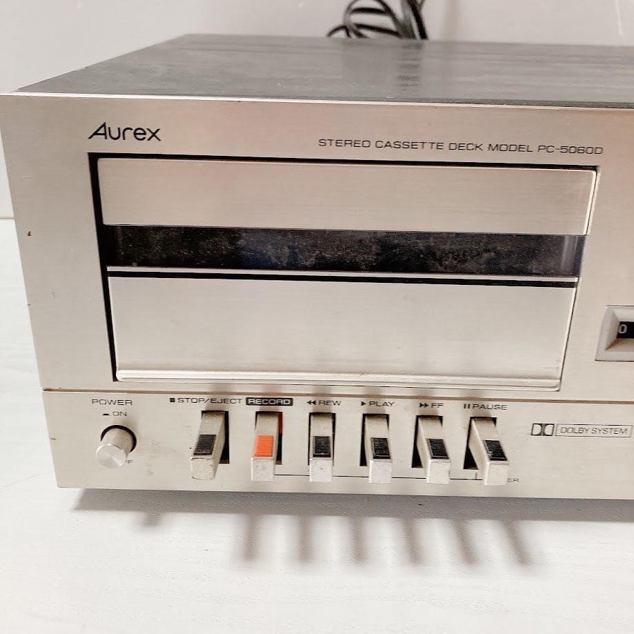 Cd, Md Cassette Decks Aurex Pc-5060D