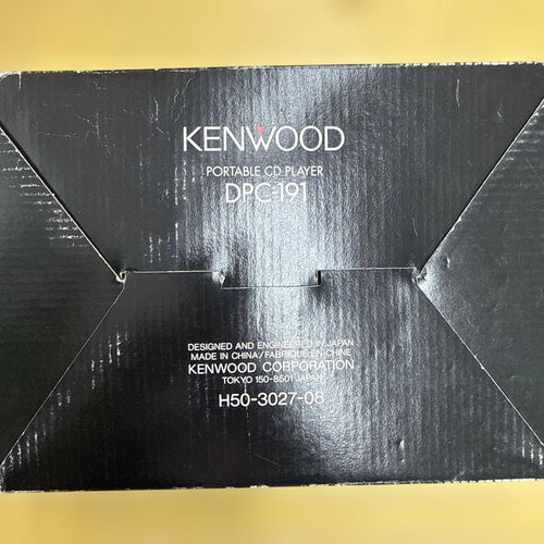 Kenwood Portable Cd Players Dpc-191