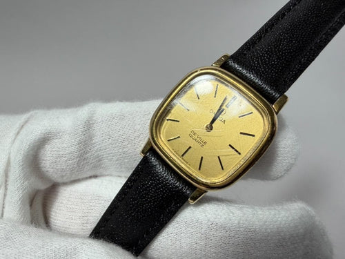 Omega Quartz Watches De Ville 735 Gold