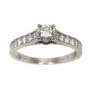 Cartier Ring 1895 #47 0.31Ct Pt Solitaire 90319341