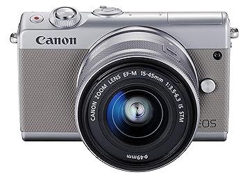 Digital Slr Canon Eos M100 Ef-M15-45 Is Stm Eosm100Gy1545Isstmlk