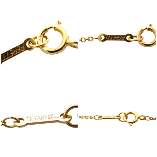 Tiffany Necklace Co. 750 K18 Yg 5035