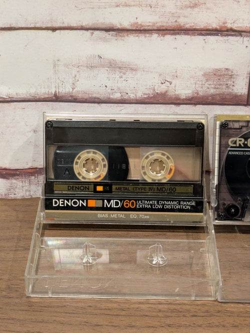 Sansui Cassette Tapes Cr-60 Denon Md60 2