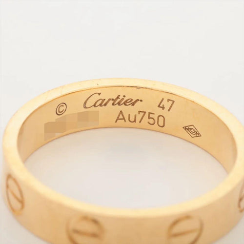 Cartier Rings 750(Yg) 3.0G 47(Jp7